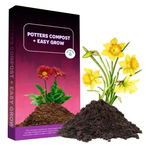 2 Bags (120 Litres) Potters Compost Seed Sowing Easy Grow Soil Bags Nutrient Balanced For Stronger Roots