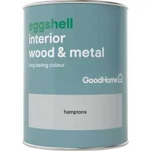 GoodHome Hamptons Eggshell Metal & wood paint, 750ml