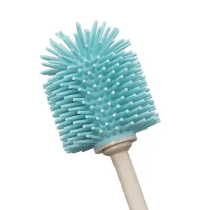 JVL Pro Clean Anti-Bac Rubber Toilet Brush