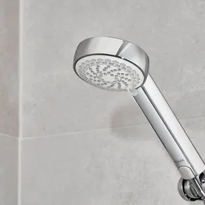 Aqualisa Visage Smart Concealed valve Gravity-pumped Wall fed Smart Digital 4-spray pattern Shower with Adjustable & Fixed Shower head