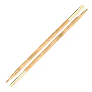 BAMB I/CIRC SHK 3.25 - Knitting Pin Tips: Interchangeable: Bamboo: 10.5cm x 3.25mm - Pony