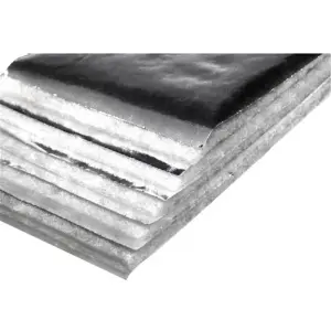 PACK OF 10 (Total 10 Units) - Multifoil Roof / Loft Insulating Vapour Barrier - 10000mm x 1200mm