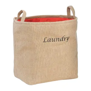 Maison by Premier Natural Jute Hessian Laundry Bag