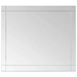 vidaXL Wall Mirror 100x60 cm Glass