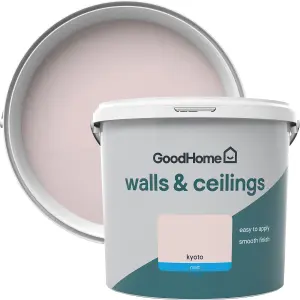 GoodHome Walls & ceilings Kyoto Matt Emulsion paint, 5L