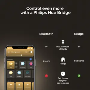 Philips Hue White Ambiance Being Ceiling Light Black