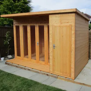 Marcel 12 x 8 Ft Shiplap Summer House Yes