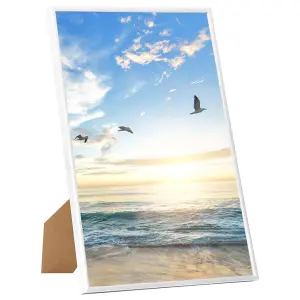 Berkfield Photo Frames Collage 5pcs for Wall or Table White 21x29.7cm MDF