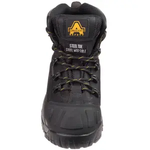 Amblers Waterproof Black Safety boots, Size 5