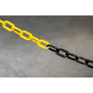 Sealey Black/Yellow Post & Chain Kit 25m BYSBKIT