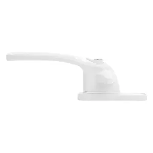 Universal Cockspur Window Handle Kit (3 Pack) - Left, White/White