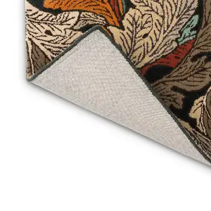 Acanthus Wool Runner Rugs 126900 in Forest By William Morris - 67x230cm