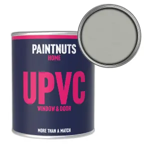 PaintNuts UPVC Door & Window Satin Paint - Agate Grey - 1L Tin (RAL7038)