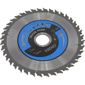 190mm TCT Circular Saw Blade for Precision Cutting - 30mm Bore - 40 Teeth - Ultra Thin Design