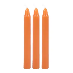 Something Different Attraction Spell Candles (Pack of 12) Orange (One Size)