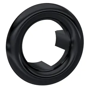 1.5cm Bathroom Sink Drain with Overflow Black 