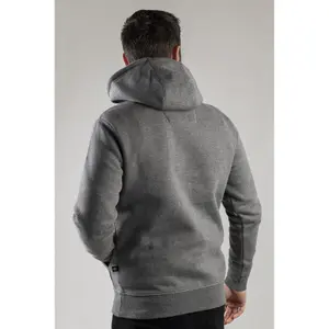 Caterpillar Trademark Hooded Pullover Work Jumper Grey - XL