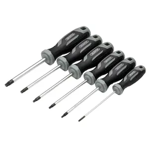 Draper TX-STAR Soft Grip Screwdriver Set (6 Piece) 13434