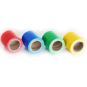 Qty 4 Coloured Gaffer Tape 4.5m x 50mm Gaffa Duck Duct Cloth Roll DJ Disco PA