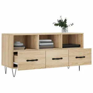 Berkfield TV Cabinet Sonoma Oak 102x36x50 cm Engineered Wood