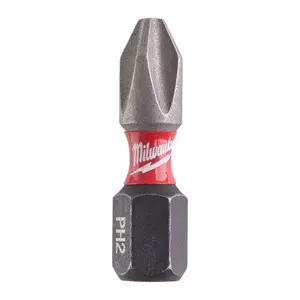 Milwaukee - SHOCKWAVE™ IMPACT DUTY Screwdriver Bits PH2 25mm - 2 Piece