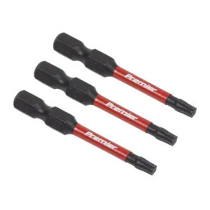 Sealey TRX-Star T20 Impact Power Tool Bits 50mm 3 Pieces Professional AK8242