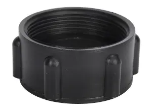 Sealey Berg Drum Adaptor With 2" BSP Thread 58mm Polypropylene Black TPA05