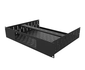 Penn Elcom 2U Vented Rack Shelf & Magnetic Faceplate For 1 x Sonos Amp R1498/2UK-SONAMP1