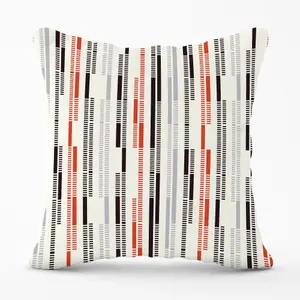 Dashed Stroke Pattern Cushions 45cm x 45cm