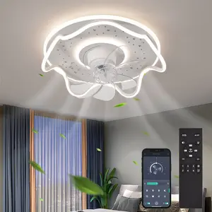 Gonnelli 45cm 7 - Blade Dimmable LED Smart Ceiling Fan with Remote Control and Light Kit Included