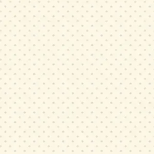 Galerie Miniatures 2 Blue Beige Cream Mini Fan Motif Smooth Wallpaper