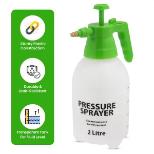 2L Portable Garden Pressure Sprayer