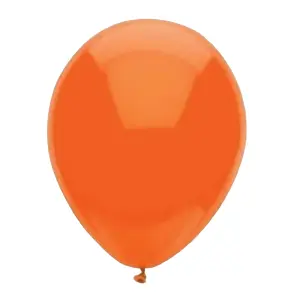 Globos Payaso Latex Balloons (Pack of 20) Orange (One Size)