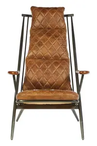 Hoxton Light Brown Leather Chair