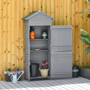 189 x 82 x49 cm Manufactured Wood Tool Shed