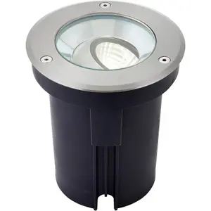 2 PACK Stainless Steel IP67 Ground Light - 13W Cool White LED - Tilting Head