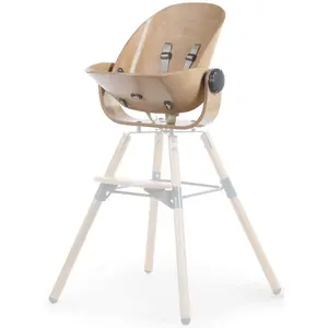 Childhome High Chair Seat Evolu Newborn Wood Natural Anthracite