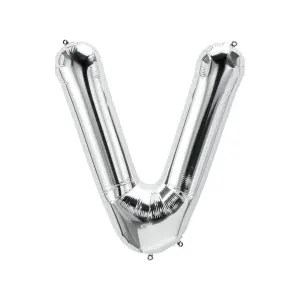 Realmax V Foil Balloon Silver (One Size)