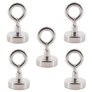 Vaunt x5 V1108000 Heavy Duty Hook Pot Magnet Magnetic Tool Holder Hanger Storage