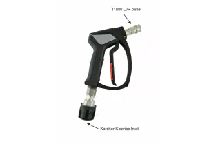 S/S MTM SGS35 Swivel Trigger Compatible To Fit Karcher K-Series  & PF22.3 Snow Foam Lance Set