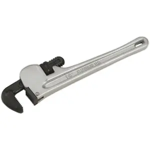 350mm Aluminium Pipe Wrench with Carbon Steel Jaws for Professional Use