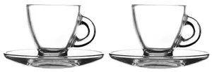 Ravenhead Entertain Espresso Cup and Saucer, Set of 2