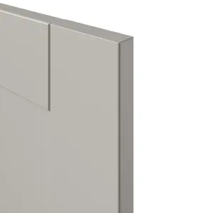 GoodHome Ashmead Matt pebble Shaker Appliance Cabinet door (W)600mm (H)626mm (T)16mm