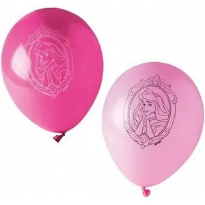 Disney Princess Journey Balloons (Pack of 8) Pink (One Size)