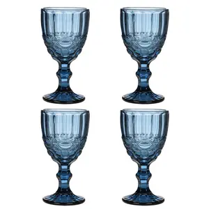 Uxbridge 0.31ml Goblet Set (Set of 4) Blue