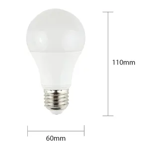 ValueLights Pack of 3 High Power 10w LED ES E27 SMD GLS Energy Saving Long Life Bulbs 6500K Cool White