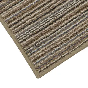  Non-Slip Indoor Door Mat Beige / Rectangle W40 x L60 cm