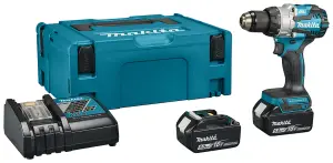 MAKITA DHP489RTJ 18v Combi drill 13mm keyless chuck