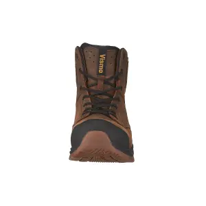 VISMO EM51 BROWN WATERPROOF BOOT SIZE 8