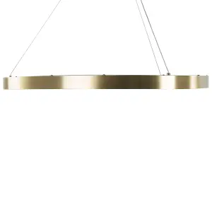 Metal LED Pendant Lamp Gold KRABURI